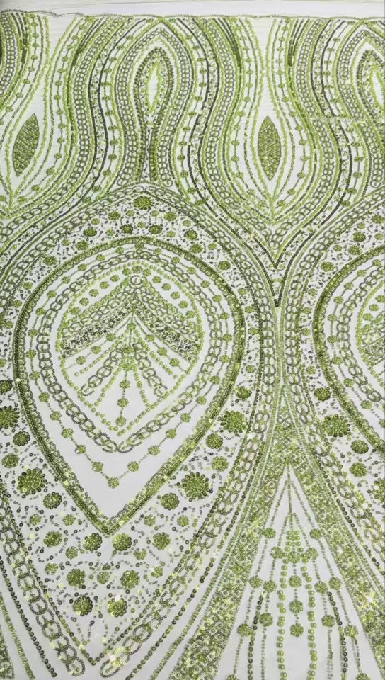 Beaded Lace.BLS6164#