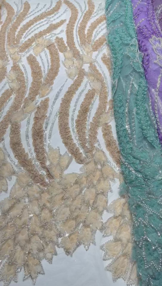Beaded Lace.BLS6099#