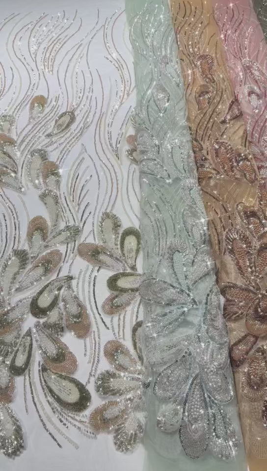 Beaded Lace.BLS6104#